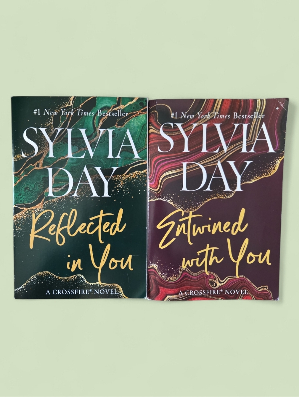 Sylvia Day Crossfire Series Lot (2 Books) – Softcover – Excellent Condition